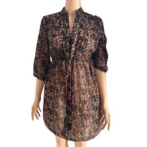 Forever 21 Floral Print Top